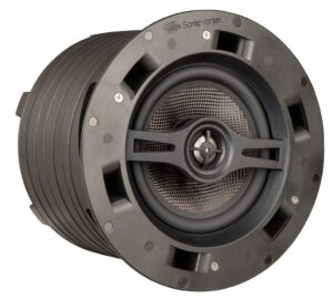 BB (Better than their Best) series top-range coaxial speaker, based on Sonic Vortex™ technology and featuring a carbon fibre woofer and titanium dome tweeter