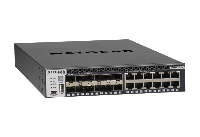 NETGEAR 12X10G, 12XSFP+ Managed Switch