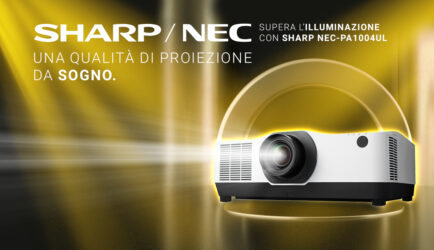 SHARP NEC-PA1004UL. Una qualità di proiezione da sogno.